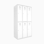 Taquilla metálica ECO 2 Puertas 3 Módulos - Imagen 4