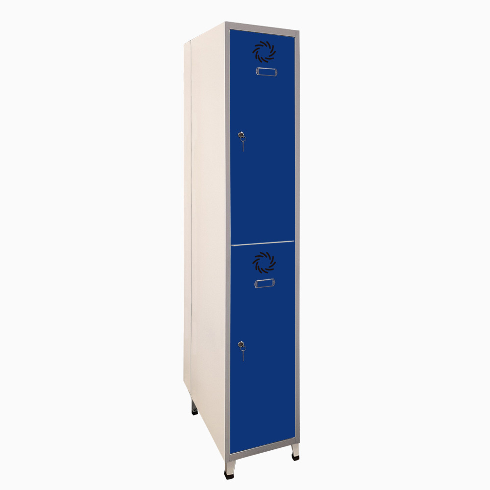 Taquilla soldada con enchufe ST-30/1-E Taquilla con enchufe de 2 puertas