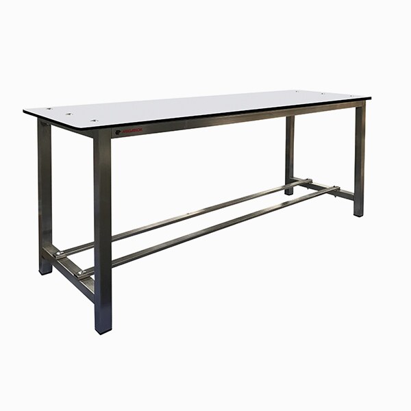 Banco fenólico inox sin respaldo con zapatero BANC-1-FEN-INOX Banco fenólico inox sin respaldo con zapatero BANC-1-FEN-INOX